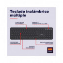 TRUST Teclado BLUETOOTH Vaiya Negro