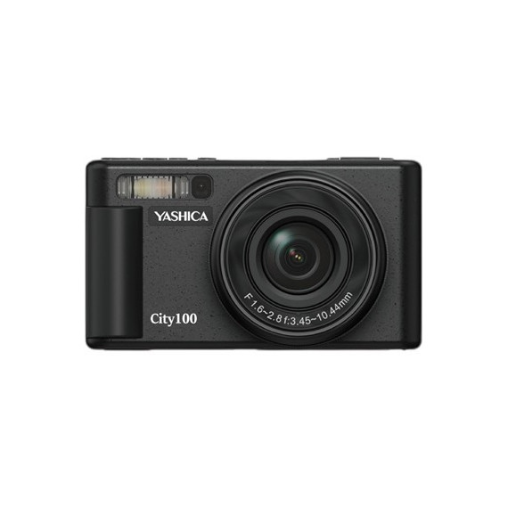 YASHICA Camara Foto Digital CITY100 Negra 13MPX 3X/4X Zoom
