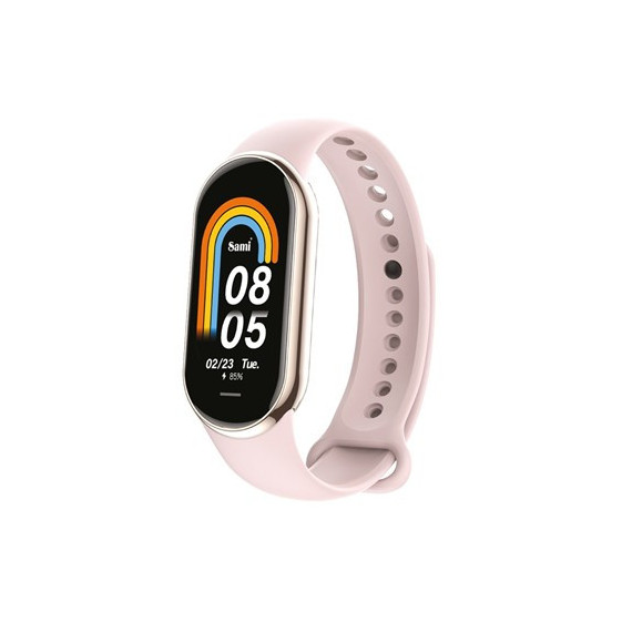 SAMI Reloj Smart Band WS-2386 Running 8 Pro Rosa 3ATM