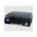 NEVIR Tocadisco con Mando NVR-811 Vmuc Negro