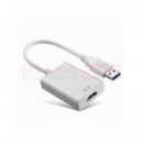 SANDA Convertidor Usb/m 3.0 a Hdmi/h 4K Blanco
