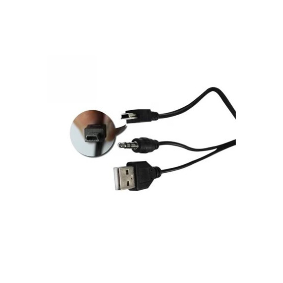 SANDA Cable Audio Mini USB a Us A+ Mini Jack 3.5 0.50CMS SD-1379