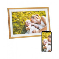 Agfa Foto Marco Digital 10" Madera APF1000 Wifi ,32GB,PANTALLA Tactil,auto Rotacion  AGFAPHOTO