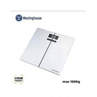 WESTINGHOUSE Bascula Baño Digital Cristal WHSF907H hasta 150KG,MEDICION Grasa Corporal