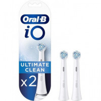 Oral- B Pack 2 Repuestos Cepillo Ultimate Clean Blanco Io CW-2  ORAL-B