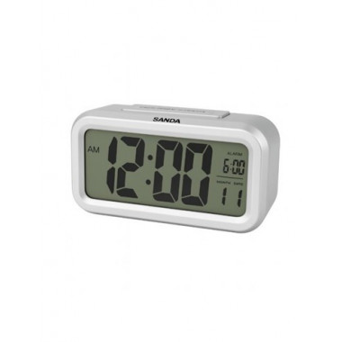 SANDA Reloj Despertador Digital  SD-4096 Alarma y Temperatura, a Pilas