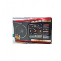 SANDA Radio Vintage Am/fm con Reloj/bluetooth 928