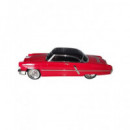 SAMI Altavoz Inalambrico Vintage Coche Rolls  Rojo 10W RS-9110 Tws,fm,usb,micro Sd
