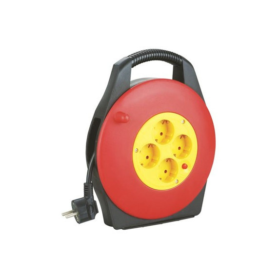 ELBAT Enrollador de Cable 10MTRS Cable 3X1.5MM EB0211