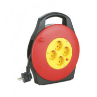 ELBAT Enrollador de Cable 10MTRS Cable 3X1.5MM EB0211