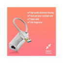 NGS Adaptador USB 3.0 a RJ45/H Ethernet 1GBPS Hacker 3.0