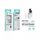 IKREA Adaptador Tipo C Lector de Tarjetas Micro Sb/usb/sd WB1386