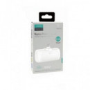 Onemax Bateria Externa Nano 5000MAH Blanco con Conector Tipo C EFX-138  LALO