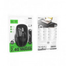 HOCO Raton Inalambrico Recargable 400 Mha BLUETOOTH 2.4G GM40 Negro