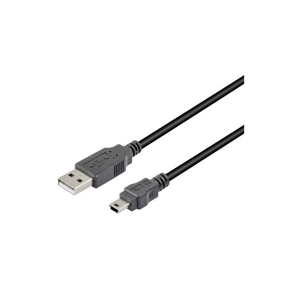 TM ELECTRON Cable USB 2.0 a Mini USB 1.8MTRS Negro CXU101218