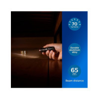 PHILIPS Linterna Led 160 Lumenes 65MTRS a Pilas Resistente Al Agua IPX4 SFL1001P/10