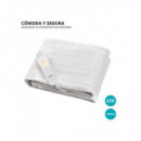 TM ELECTRON Manta Electrica 150X80CM 60W TMHEP200 Lavable Temperatura Regulable