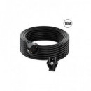 Tm Cable Extensor de Corriente Schuko 10MTRS Negro TMUAD610BK  TM ELECTRON
