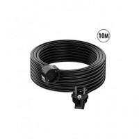 Tm Cable Extensor de Corriente Schuko 10MTRS Negro TMUAD610BK  TM ELECTRON