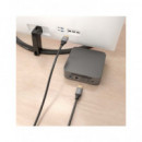 AISENS Cable Displayport M/m V2.1 16K 60HZ 80GBPS 1.5MTRS Gris Negro A158-0902