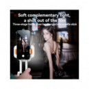 Yesido Soporte Movil con Luz Led Selfie Rgb DH10 Blanco  LALO