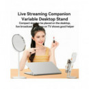 Yesido Soporte Movil con Luz Led Selfie Rgb DH10 Blanco  LALO