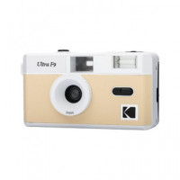 KODAK Film Camara Fotos Analogica con Flash Ultra F9 Beig