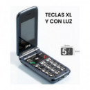 SPC Telefono Movil Stella 3 Teclas Xl ,compat con Audifonos,camara ,radio Fm,linterna Boton SOS,4G,