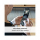 SPC Telefono Movil Stella 3 Teclas Xl ,compat con Audifonos,camara ,radio Fm,linterna Boton SOS,4G,