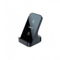 Acefast Cargador Inalambrico E14 Sobremesa 15W Doble Bobina Carga Inalambrica Vertical Horizontal  LALO