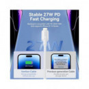 VENTION Cable Datos Tipo C A Lightning 3A 480Mbps 1Mtr Negro LAKBF