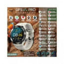 SAMI Reloj Smartwatch GPS Pro WS-2378 Gris BLUETOOTH Deportes ,ritmo Cardiaco ,notificaciones,gps