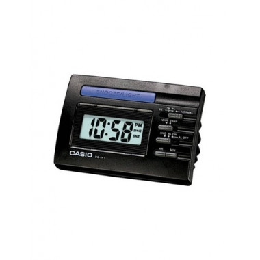 CASIO Reloj Despertador Digital Mod DQ-541-1R Negro