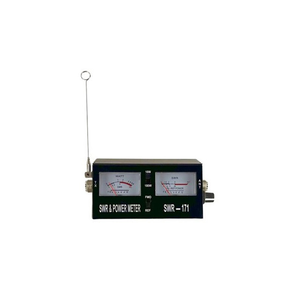 Medidor Swr Analogico de Ondas Estacionarias Vatimetro SWR171  PK