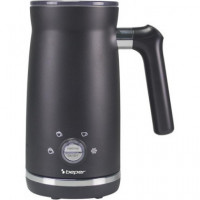 BEPER Hervidor y Espumador de Leche Automatico Espuma Ligera, Densa Calient 500W 220-240V P101CAF001