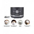 BEPER Hervidor y Espumador de Leche Automatico Espuma Ligera, Densa Calient 500W 220-240V P101CAF001