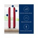 PANASONIC Telefono Movil KX-TU155 Exrn Rojo Teclas Grandes,boton Sos,bluetooth,micro Sd