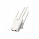 NIMO Repetidor Wifi 1200 Mbps 2.4/5GHz 2 Puertos Rj45 Blanco ACINT302