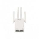 NIMO Repetidor Wifi 1200 Mbps 2.4/5GHz 2 Puertos Rj45 Blanco ACINT302