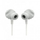 JBL Auricular Endurance RUN2 Blanco con Cable y Microfono Conector Jack 3.5MM IPX5