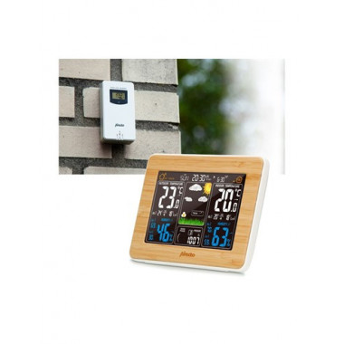ALECTO Estacion Meteorologica 5.7" WS-1560 con Sensor Temperatura Int-ext Humedad HOG100