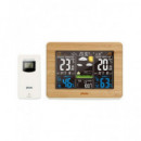 ALECTO Estacion Meteorologica 5.7" WS-1560 con Sensor Temperatura Int-ext Humedad HOG100
