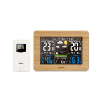 ALECTO Estacion Meteorologica 5.7" WS-1560 con Sensor Temperatura Int-ext Humedad HOG100