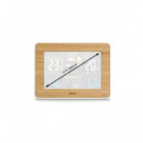 ALECTO Estacion Meteorologica 5.7" WS-1560 con Sensor Temperatura Int-ext Humedad HOG100