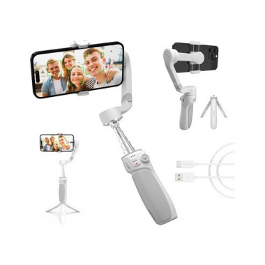 Zhiyun Estabilizador para Movil Extensible SMOOTH-Q4 Blanco  LALO