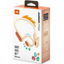 JBL Auricular Bluetooh Junior Free Peach Open Ear para Niños Diseño Abierto con Microfono