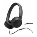 JBL Auricular de Casco Tune 530 Negro con Microfono y Cable Jack 3.5MM