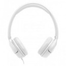 JBL Auricular de Casco Tune 530C Blanco con Cable Tipo C y Microfono