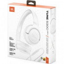 JBL Auricular de Casco Tune 530C Blanco con Cable Tipo C y Microfono