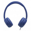 JBL Auricular de Casco Tune 530C Azul con Cable Tipo C y Microfono